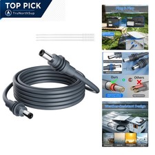 Starlink Mini DC Power Cable 15 ft Replacement Extension Waterproof Gray 18AWG picture