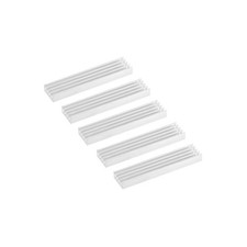 Electronics Cooler Heatsink for MOS GPU IC Chip Silver 50 x 11 x 5 mm 5pcs picture