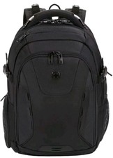 Brand New SwissGear Commander USB ScanSmart TSA Travel Laptop Backpack - Black picture