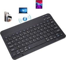 Ultra-Slim Bluetooth Keyboard Portable Mini Wireless Keyboard Rechargeable NEW picture