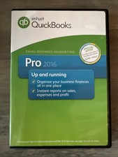 Quickbooks Pro 2016 Desktop For Windows Intuit Full US English Accounting Books picture
