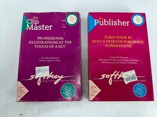 IBM PC Vintage Key Publisher Clip Master Dover Clip Art Library Floopy Disks picture