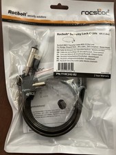 Rocstor Rocbolt MW17 Security Lock Cable 6ft Key Lock Wedge Slot Y10C242-B2 picture