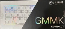 Glorious GMMK Compact Prebuilt Gaming Keyboard White picture