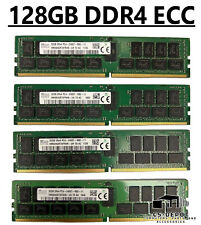 SK Hynix Micron 128GB (4x32GB) 2Rx4 PC4-2400T DDR4 Server RAM REG ECC Registered picture