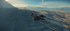 Landscape science fiction star citizen pc gaming video Custom Gaming Mat Desk picture