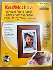 Kodak Ultra Premium Instant Dry 8.5x11 Photo Paper 50 Studio Gloss Sheets picture