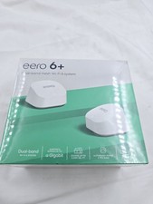 Amazon eero 6+ Mesh Wi-Fi 6 System 2-Pack – NEW Factory Sealed picture