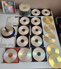 83 pc DVD & CD mixed lot of blank discs: Mr. Data, Sony, Phillips, Imitation picture