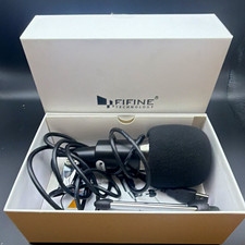FIFINE Technology Desktop Microphone with Tripod Stand, Black picture