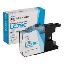 LD LC79C LC79 Cyan Ink Cartridge for Brother MFC-J6510DW MFC-J6710DW MFC-J6910 picture