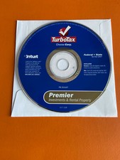 Intuit TurboTax Premier Investments & Rental Property 2007 Federal + State picture