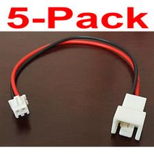 3-pin to 2-pin Cable Adapter Converter Fan Cable YA-C2P (5-Pack) picture