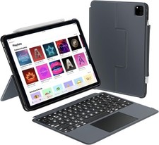 Macally iPad Air 13 Inch Case Keyboard (M2, 2024) | iPad Pro 12.9 Keyboard Case picture