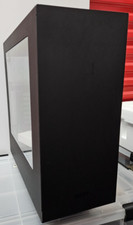 NZXT S340 Mid Tower Computer Case, Matte Black/Red (CA-S340MB-GR) picture