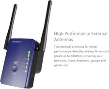 PURPLE - COREDY 300 MBPS MINI WIFI EXTENDER/WIFI RANGE EXTENDER/WIRELESS picture