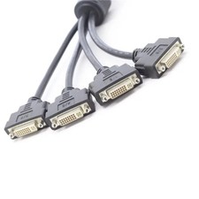ORIGINAL M9140 For MATROX QUAD 16104-00 KX-20 M9140 TO 4-WAY DVI SPLITTER CABLE  picture