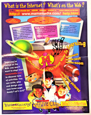 Vintage RARE 90s 1997 Yahoo + Scholastic 