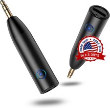 Adaptador auxiliar para coche Bluetooth 5.4 con micrófono mejorado, picture
