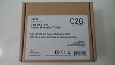C2G 15FT USB 3.0 Active Extension Cable Black 39939 picture