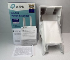TP-LINK RE505X AX1500 WiFi 6 Range Extender Dual Band Gigabit Ethernet Open Box picture
