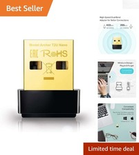 Nano AC600 USB WiFi Adapter - High-Speed Dual-Band 2.4G/5G for Fast Connections picture