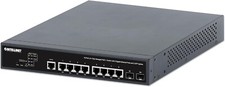 Intellinet 10 Port Gigabit L2+ Managed PoE Ethernet Switch - Rackmount - NIB picture