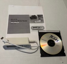Belkin Universal FLashcard Media Reader F4U003-WHT White USB 2.0 picture