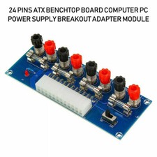 24 Pins ATX Benchtop Board Computer PC Power Supply Breakout Adapter Module New picture