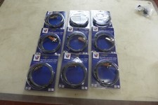 R1 LOT OF 9 V7 PORTABLE SECURITY CABLE W COMBO LOCK 6.5FT NEWS  picture