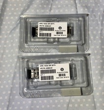 Lot of 2 New HPE 10Gb SR SFP+ Transceiver 455885-001 / 456096-001 picture