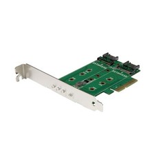 StarTech.com 3-port M.2 SSD (NGFF) Adapter Card - Supports 1x PCIe (NVMe) M.2... picture