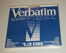 ✳️ Verbatim Optical 1.3GB ✔ MO RW Disk Reorder #89109 ☘️ New picture