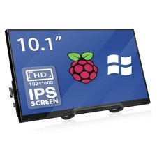 HAMTYSAN 10.1 Inch Raspberry Pi Screen 1024x600 HDMI Monitor IPS Screen Displ... picture