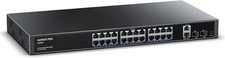 AUMOX PRO SG528P 28-Port Gigabit PoE Switch 24 PoE 2 SFP 400W  #3135D R8 picture