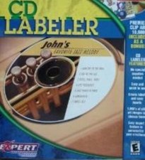 Expert CD Labeler PC custom compact disc case insert printing fonts clip art app picture