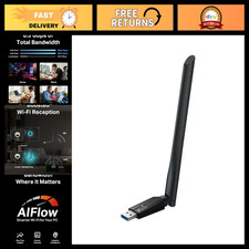Tri-Band Wi-Fi 7 USB 3.0 Adapter for Desktop PC, High-Speed WiFi Dongle picture