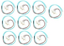 12 Strand OM3 50/125 Multimode LC UPC Fiber Pigtail 1M 10 Pack Fiber Optic picture