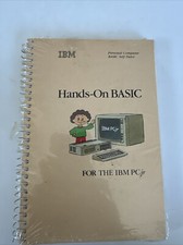 Sealed Manual IBM PCjr Personal Computer Basic - Hands On Basic new Sealed picture