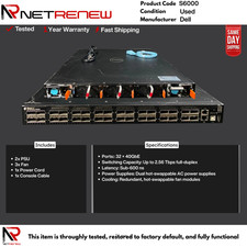 Dell S6000 32P Networking  40GbE QSFP+ Switch picture