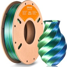 ERYONE Silk Dual Color PLA Filament 3D Printer 1.75mm +/- 0.03mm, Bicolor Filame picture