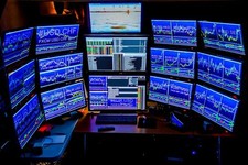 LOT of (8) Flatscreen Monitors Assorted Mixed Brand 24 inch Class (FREE SHIPPING picture