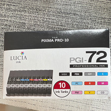 Canon PGI-72 LUCIA Genuine Inkjet Ink Cartridges 10-Pack for PIXMA PRO-10 picture