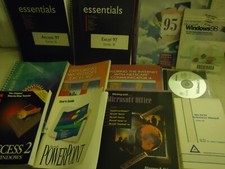 Computer Manuals and Computer Software.  . picture