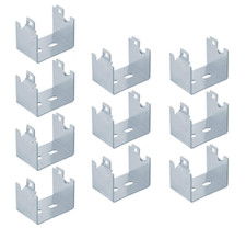NEW 10 PCS 50 mm Stand Bracket, Wire Mesh Cable Tray Floor & Rack Mounting picture