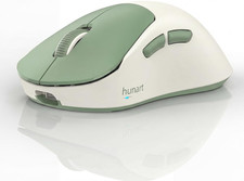 H6 49G Wireless Mouse, Bluetooth & 2.4Ghz, Rechargeable, Green picture