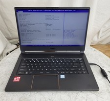 MSI GS65 Stealth Thin MS-16Q2 Laptop Core I7-8750H 32GB SEE NOTES picture
