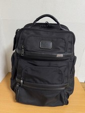 TUMI Alpha 3 T Pass Business Laptop Backpack Black 2603578D3 Authentic picture