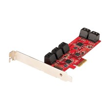 Startech.Com Sata Pcie Card - 10 Port Pcie Expansion Card - 6Gbps - Low/Full picture