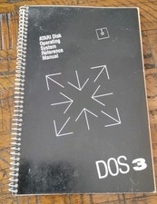 1983 ATARI Disk Operating System III Reference Manual DOS 3 Spiral Bound Vintage picture